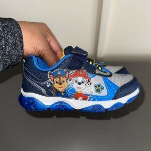 Paw Patrol Lightup Sneakers - Toddler size 9C